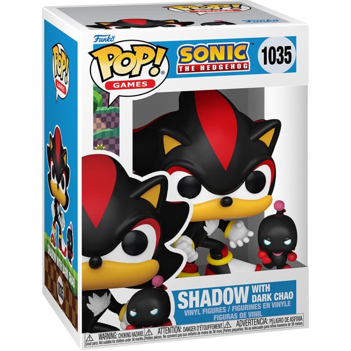 Фигурка Funko POP&buddy: Sonic - Shadow w/DChao
