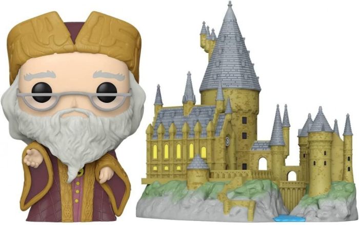Фигурка Funko POP Town: Harry Potter - Dumbledore w/Hogwarts