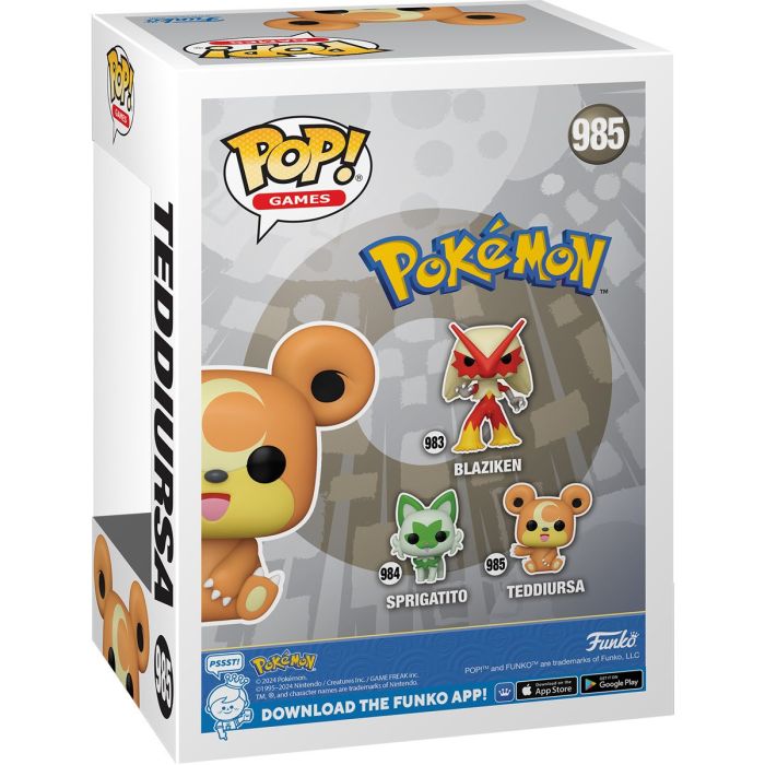 Фигурка Funko POP Games: Pokemon - Teddiursa
