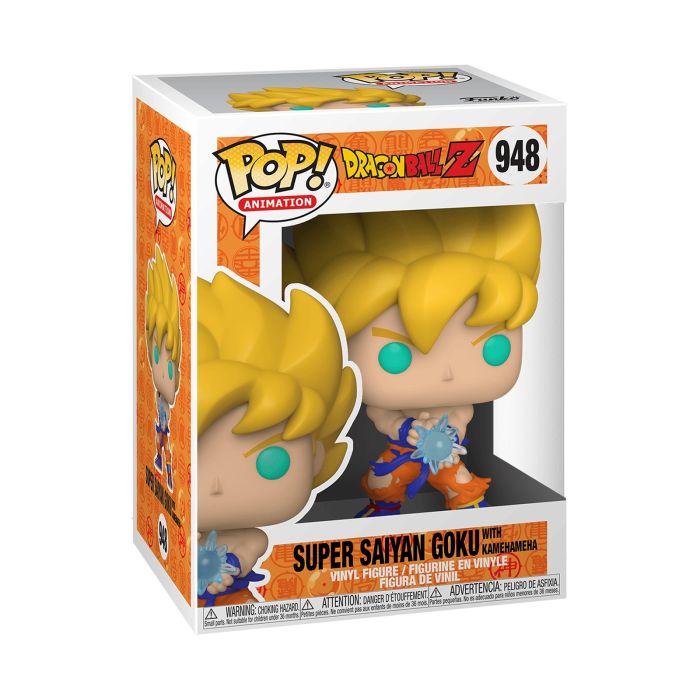 Фигурка Funko POP Animation: Dragon Ball Z - Goku w/ kamehameha wave