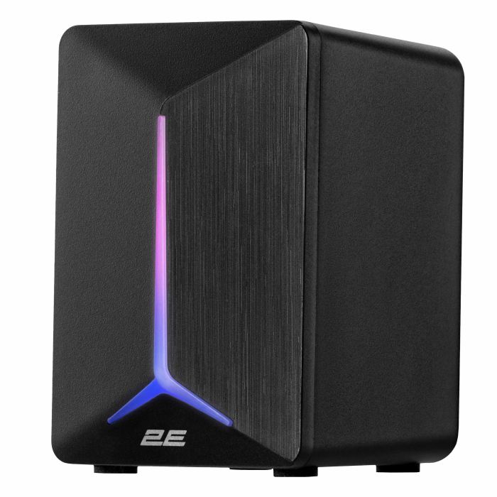 Акустическая система 2E GAMING SG300, 2.0, 3.5mm, RGB, чёрный