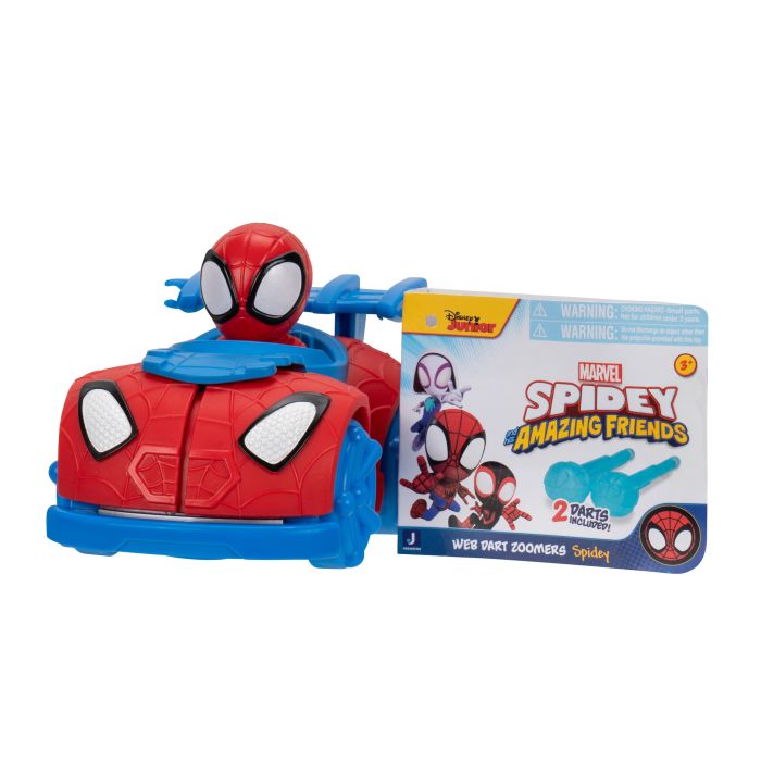 Машинка Spidey Little Vehicle Web Dart Zoomers Спайді (Spidey)