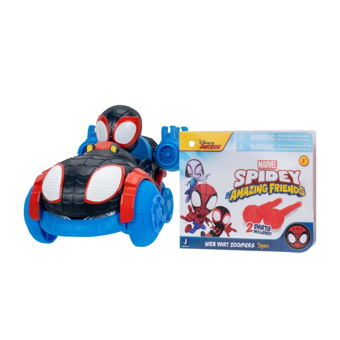 Машинка Spidey Little Vehicle Web Dart Zoomers Спін (Spin)
