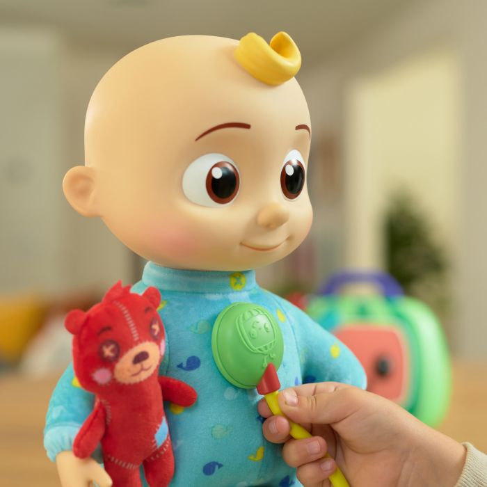М’яка іграшка CoComelon Roto Plush Джей Джей час сну, зі звуком