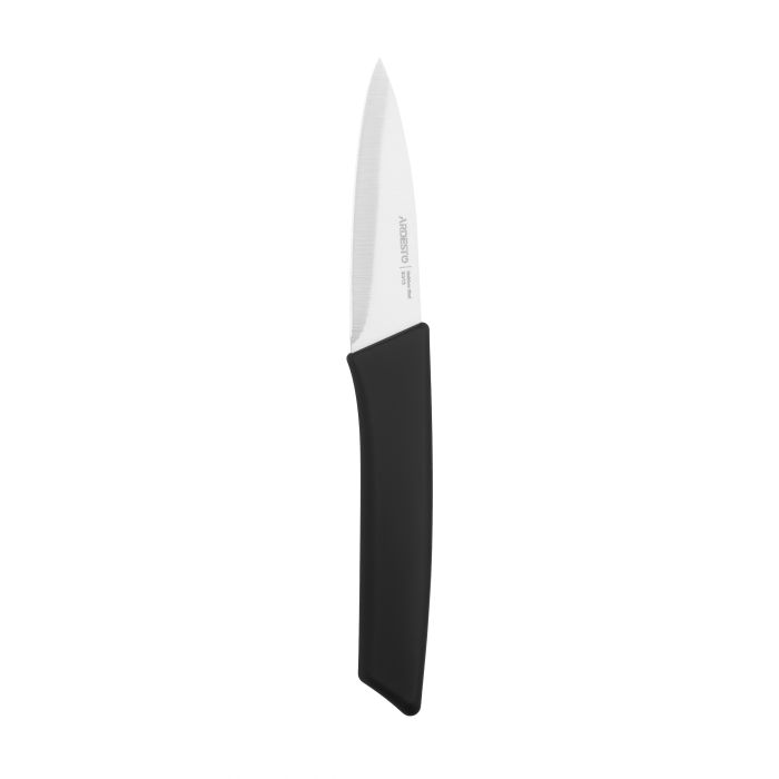 Кухонный нож для овощей Ardesto Gemini Gourmet, 9.5см, нержавеющая сталь, пластик, черный
