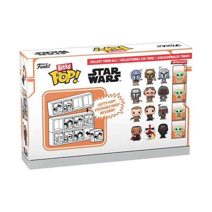 Набір подарунковий Funko POP (Bitty): Star Wars - Heavy Mandalorian 4pk