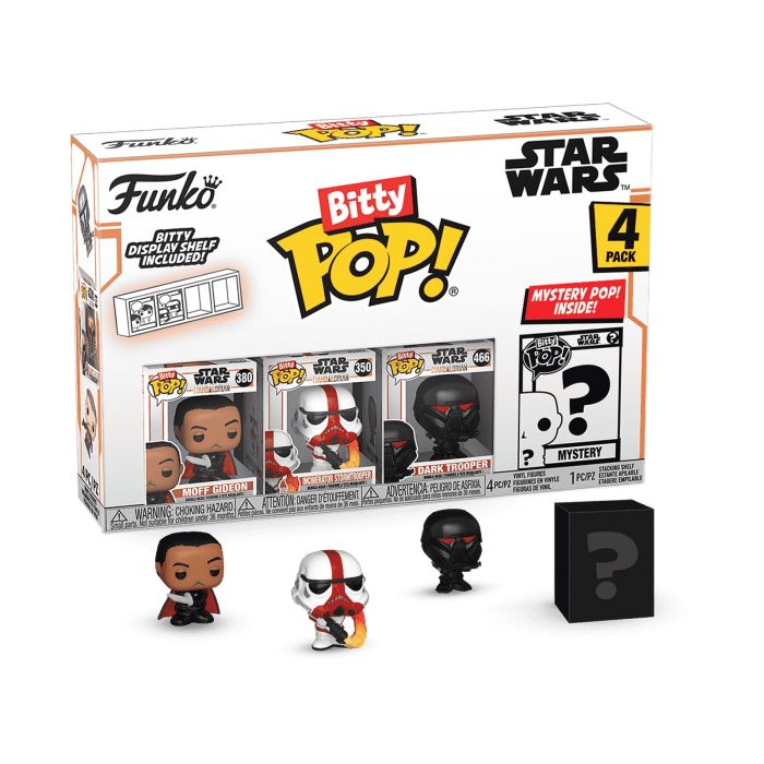 Набір подарунковий Funko POP (Bitty): Mandalorian - Moff Gideon 4pk