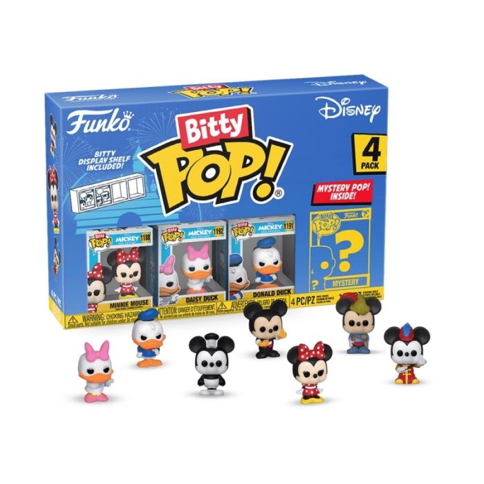 Фигурка Funko POP (Bitty): Disney - Minnie 4pk
