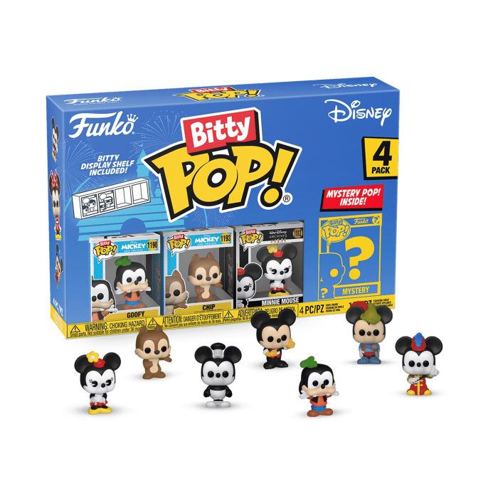Фигурка Funko POP (Bitty): Disney - Goofy 4pk