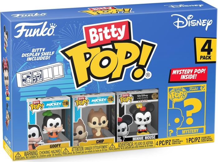Фигурка Funko POP (Bitty): Disney - Goofy 4pk