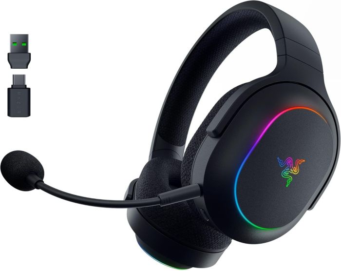 Гарнітура ігрова Razer Barracuda X Chroma, BT/WL, RGB, чорний