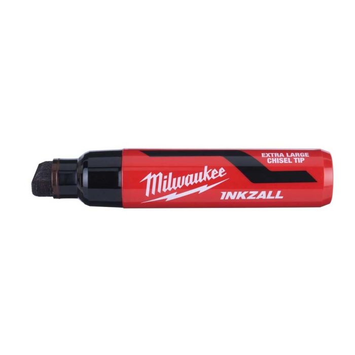 Маркер Milwaukee InkZAll XL, водостойкий, черный