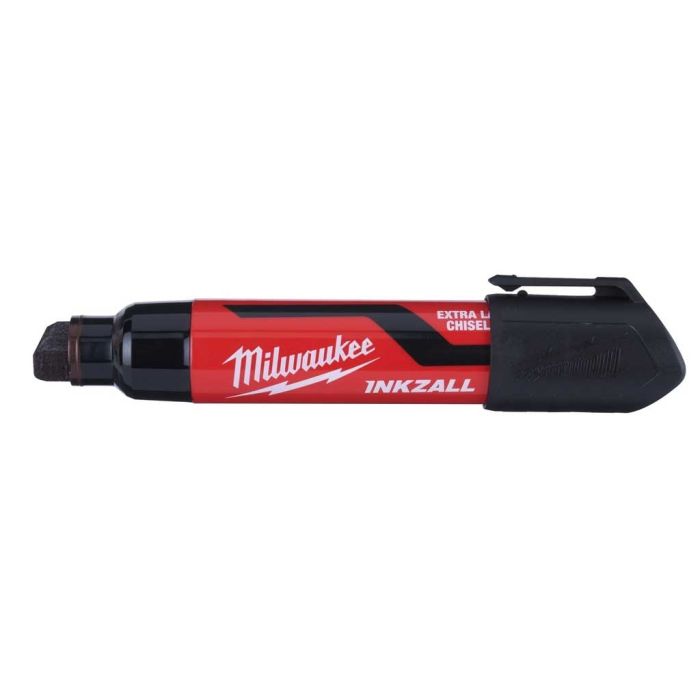 Маркер Milwaukee InkZAll XL, водостойкий, черный