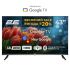 Телевізор 43" 2E LED 4K 60Hz Smart Google TV Black