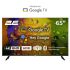 Телевизор 65" 2E LED 4K 60Hz Smart Google TV Black