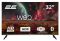 Телевізор 32" 2E LED HD 60Hz Smart WebOS Black