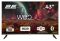 Телевизор 43" 2E LED FHD 60Hz Smart WebOS Black