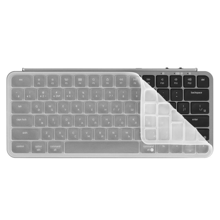 Клавиатура мембраная Keychron B1 Pro, USB/WL/BT, space gray