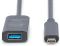 Подовжувач DIGITUS USB 3.2 Gen2 Active Cable 10G, C/M-A/F, 5м, чорний