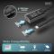 Удлинитель DIGITUS USB 3.2 Gen1 Active Cable 5G, C/M-C/F, 10м, черный