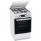 Плита Gorenje комби, 70л, 50x60см, IconLed, чугун, с крышкой, белый