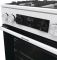Плита Gorenje комбінована, 70л, 50x60см, дисплей, чавун, білий