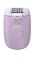 Епілятор Philips Series 2000 дисковий, від мережі, сух., насадок-3, з підсвіткою, фіолетовий