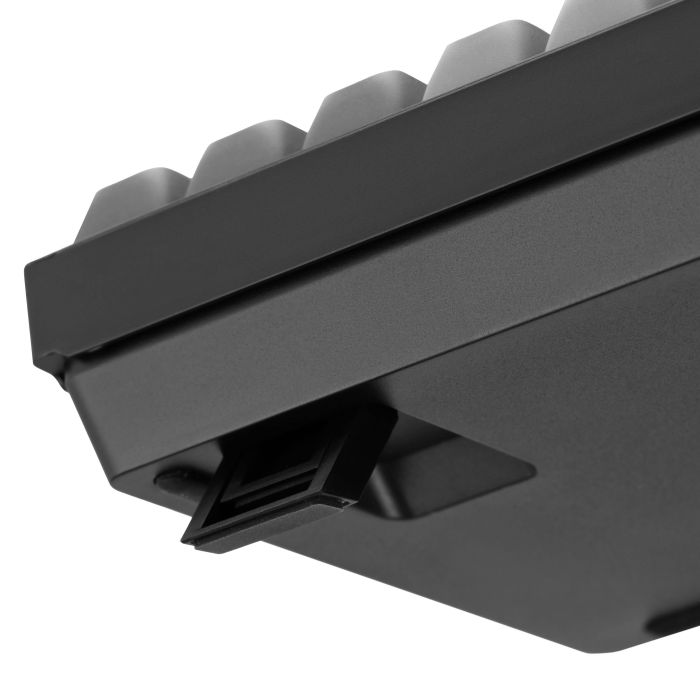Клавіатура механічна Keychron K2 Max 84Key, K Super Brown, WL/BT/USB-A, QMK, EN/UKR, White Led, чорний