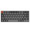 Клавиатура механическая Keychron K2 Max 84Key, K Super Brown, WL/BT/USB-A, QMK, EN/UKR, White Led, черный