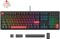 Клавиатура механическая Lemokey  X3 104Key, Keychron Red, USB-A, QMK/VIA, Hot-Swap, EN/UKR, RGB, чорний
