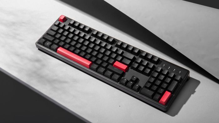 Клавиатура механическая Lemokey  X3 104Key, Keychron Red, USB-A, QMK/VIA, Hot-Swap, EN/UKR, RGB, чорний