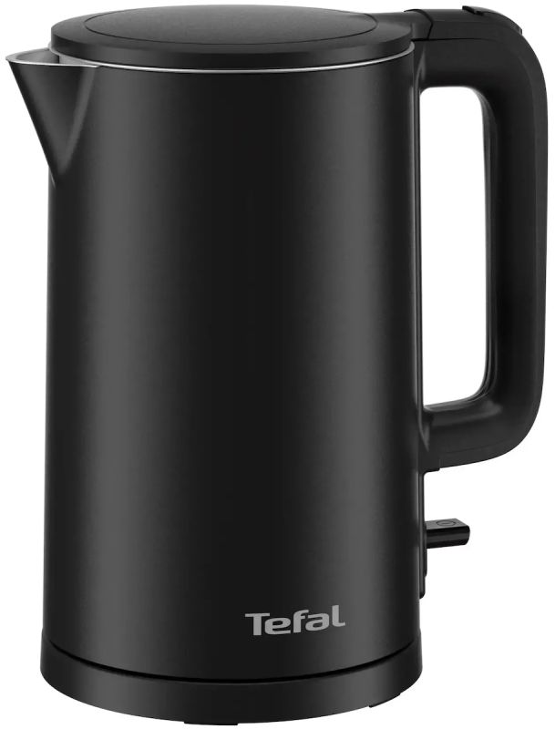 Электрочайник Tefal Thermo Protect, 1.5л, пластик, черный