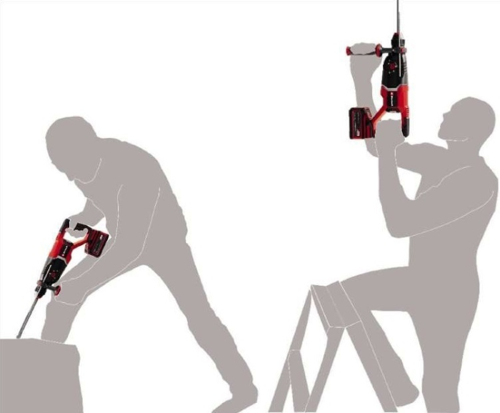 Перфоратор аккумуляторный Einhell TP-HD 18/26 D Li BL - Solo PXC 18В 2.6Дж кейс 2.9кг без АКБ и ЗП