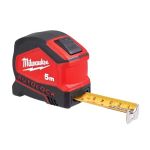 Рулетка Milwaukee Tape Measure Autolock, 5мх25мм, с фиксатором сматывания, АБС-пластик