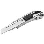 Нож строительный сегментированный Tolsen, 18мм, корпус из алюминия, 155мм