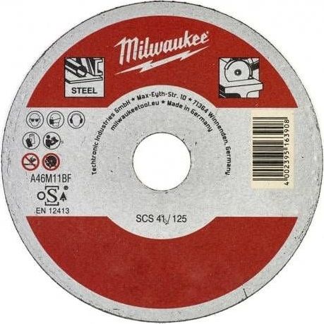 Диск отрезной Milwaukee по металлу, 230х1.9х22.2мм