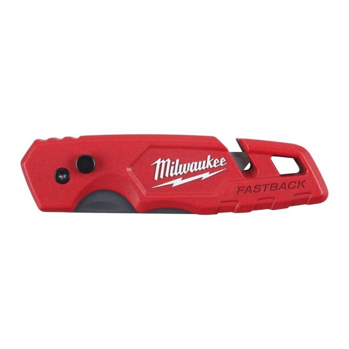 Нож строительный трапецевидный складной Milwaukee Fastback, лезвие 18мм, корпус комбинированный