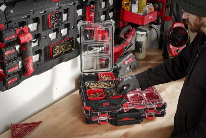 Поддон магнитный Milwaukee Packout, пластик, 100х100мм