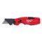 Нож строительный трапецевидный складной Milwaukee Fastback, 18мм, держатель для бит 1/4", корпус комбинированный