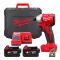 Винтоверт ударный аккумуляторный Milwaukee M18 BLIDRC-402C 18В АКБ 2х4А·час 0-3600об·мин 190Нм ЗП M12-18C кейс 1.3кг