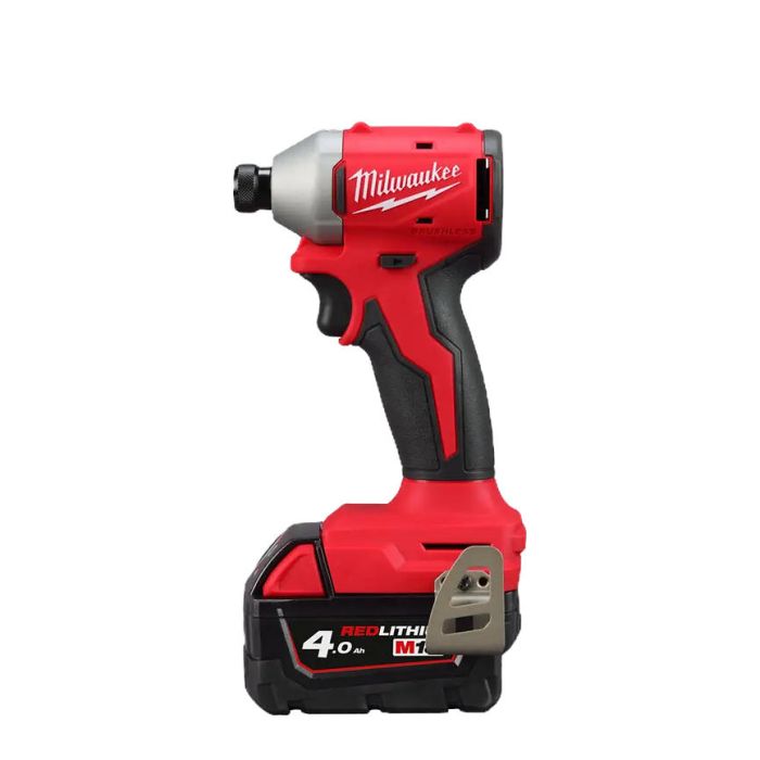 Винтоверт ударный аккумуляторный Milwaukee M18 BLIDRC-402C 18В АКБ 2х4А·час 0-3600об·мин 190Нм ЗП M12-18C кейс 1.3кг