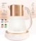 Электрочайник Russell Hobbs Calm, 1.7л, стекло, музыка, подсветка, сенсор, бело-медный
