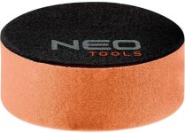 Диск полировальный Neo Tools, губка средняя, ??на липучке, 80x25мм