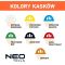 Каска защитная Neo Tools, пластик ABS, пряжка для регулировки, оранжевый.