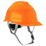 Каска защитная Neo Tools, пластик ABS, пряжка для регулировки, оранжевый.