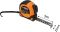 Рулетка Neo Tools Super Black, 5мx25мм, с фиксатором сматывания, магнит