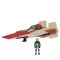 Ігрова колекційна фігурка Star Wars Small Vehicle Транспорт та фігурка A-Wing 7.5см