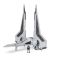 Игровая коллекционная фигурка Star Wars Medium Vehicle Транспорт и фигурка Kom'rk-Class Mandalorian Starfighter 12.5см