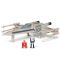 Ігрова колекційна фігурка Star Wars Medium Vehicle Транспорт та фігурка X-Wing (Blue 1) + Antoc Merric & R2-R9 12.5см