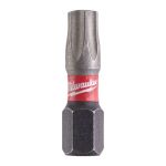 Биты Milwaukee Shockwave, набор 2шт, Torx T30х25мм